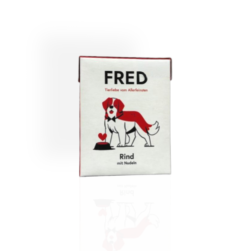 Fred Karma mokra wołowina z kluskami 390g | Fred