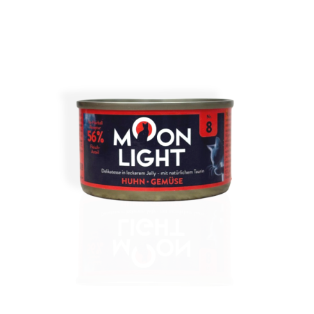 Moonlight Nr 8 Kurczak i Warzywa 80 g | Karma dla Kota
