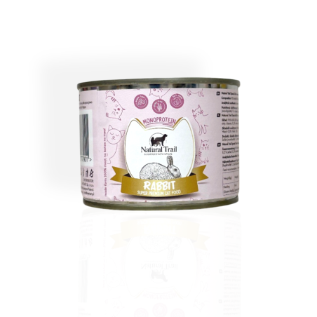 Natural Trail Monoprotein Rabbit Królik 185 g | Karma dla kota