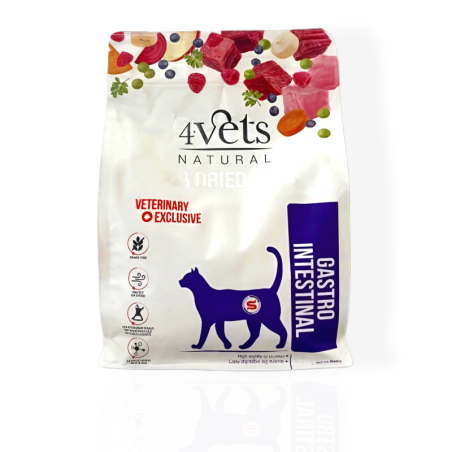 4Vets Natural Vet Karma Gastro Intestinal Kot 1 kg | sucha karma dla kota