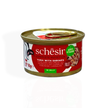 Schesir Tuńczyk z Krewetkami 85 g | Karma dla kota