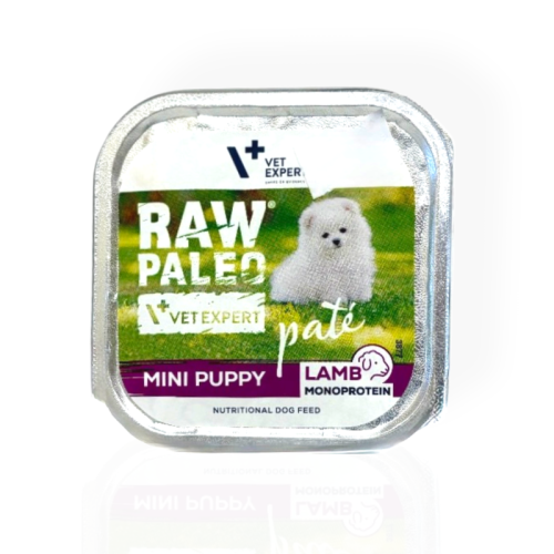 Raw Paleo Mini Puppy Pâté Lamb 150g | Mokra karma dla szczeniąt
