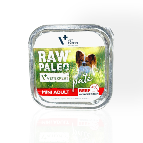 Raw Paleo Mini Adult Pâté Beef 150g | Mokra karma dla psa