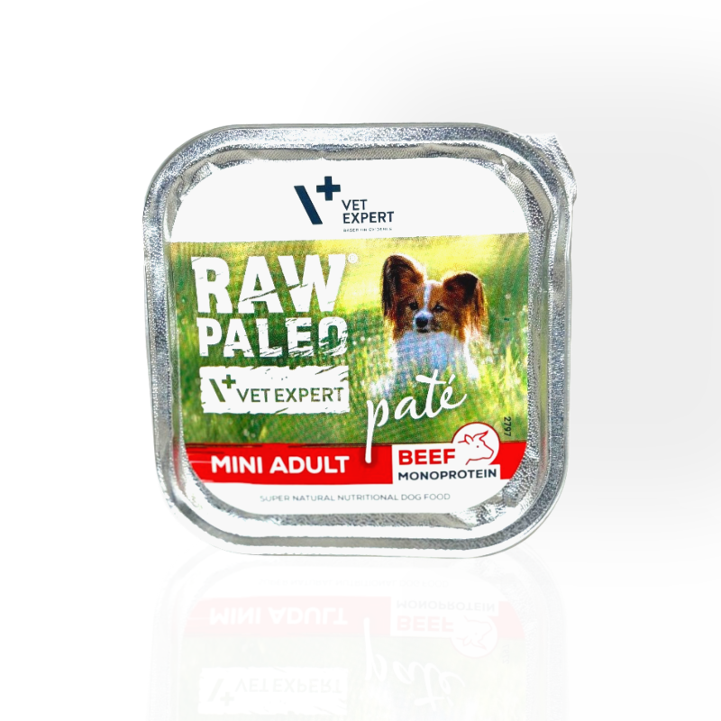 Raw Paleo Mini Adult Pâté Beef 150g | Mokra karma dla psa