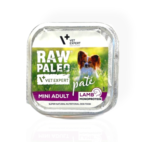 Raw Paleo Mini Adult Pâté Lamb 150g | Mokra karma dla psa