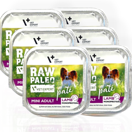 Raw Paleo Mini Adult Pâté Lamb 150g | Mokra karma dla psa