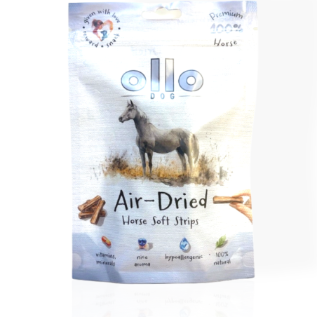 Ollo Air-Dried Horse Strips 80 g | Przysmaki