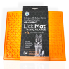 Lickimat Buddy Pomarańczowa XL 30×25,5cm | Antystresowa mata dla psa