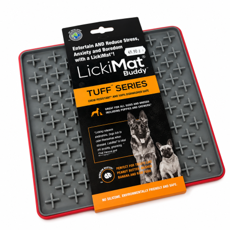 Lickimat Soother Zielona 20×20cm | Mata antystresowa dla psa