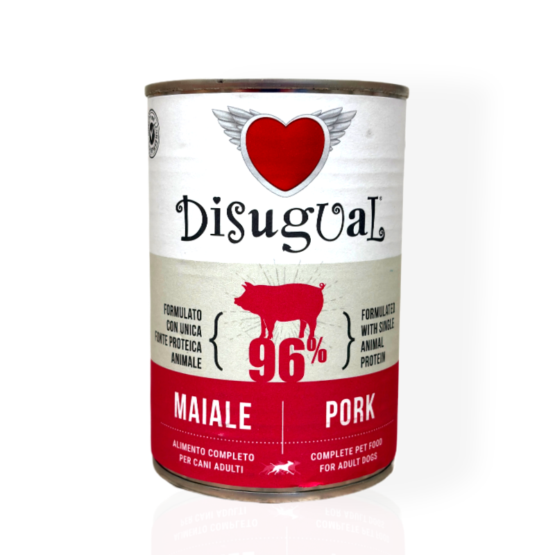 Disugual Monoprotein Adult Wieprzowina 400g | karma monoproteinowa dla psa