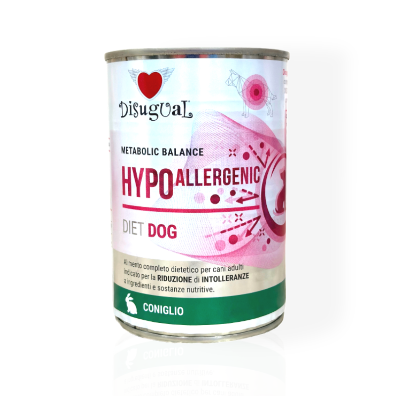 Disugual Vet Hypoallergenic Królik 400g | karma weterynaryjna dla psa