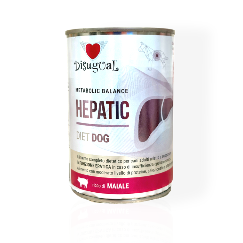 Disugual Vet Hepatic Wieprzowina 400g | karma weterynaryjna dla psa