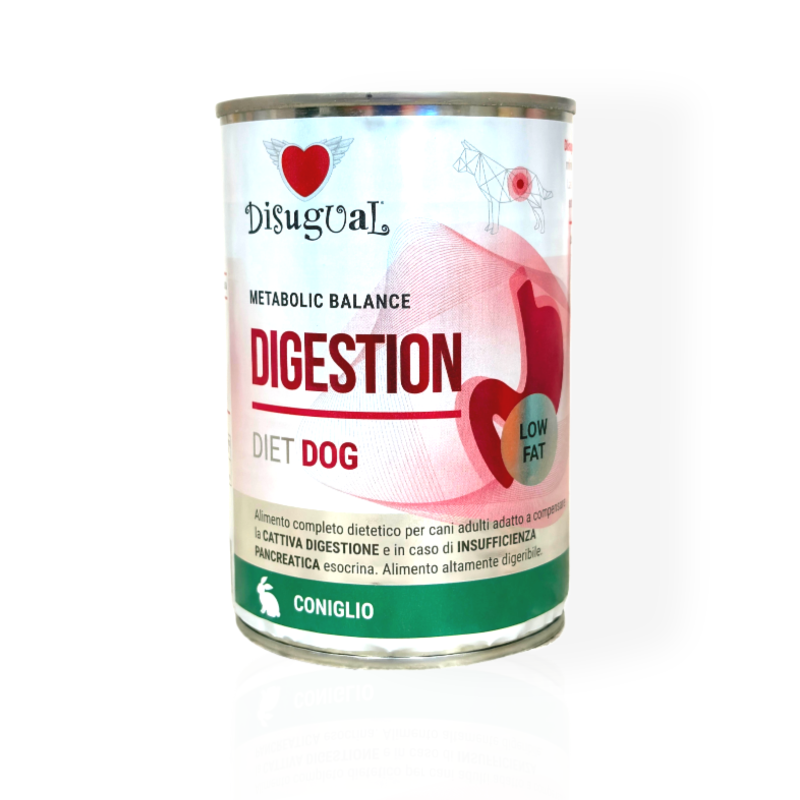 Disugual Vet Digestion Królik 400g | karma weterynaryjna dla psa