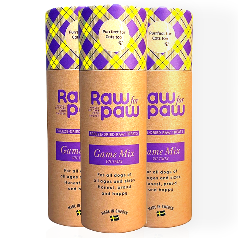 Raw for Paw WILD Game Mix 45 g | Przysmaki