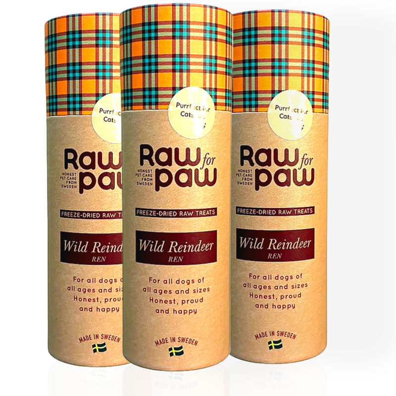 Raw for Paw WILD Reindeer 45 g | Przysmaki