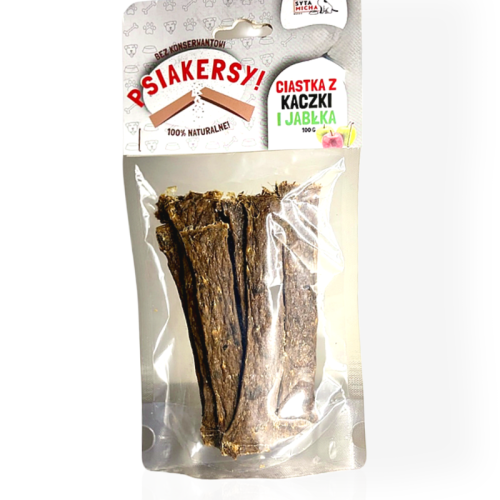 Syta Micha Psiakersy Kaczka Jabłko 100g | przysmak dla psa