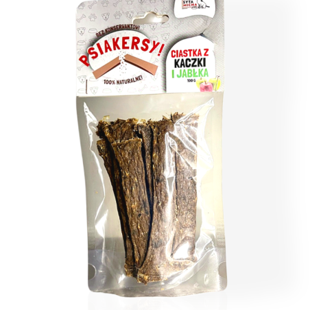 Syta Micha Psiakersy Kaczka Jabłko 100g | przysmak dla psa