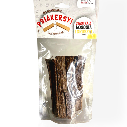 Syta Micha Psiakersy Łosoś Gruszka 100g | przysmak dla psa
