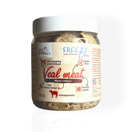 Syta Micha FREEZY Pure Cielęcina 70g | przysmak dla psa