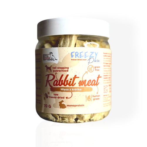 Syta Micha FREEZY Pure Królik 70g | przysmak dla psa