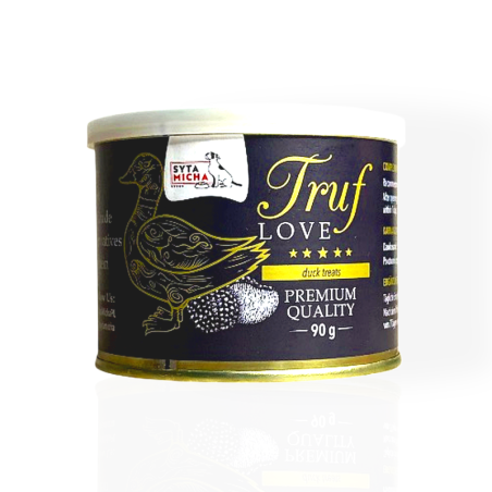 Syta Micha TrufLOVE Kaczka Trufla 90g | przysmak dla psa
