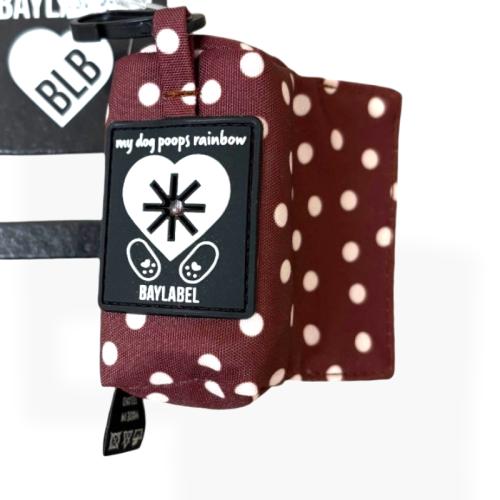 Baylabel Etui na kupoworki spotted latte | akcesorium higieniczne dla zwierząt