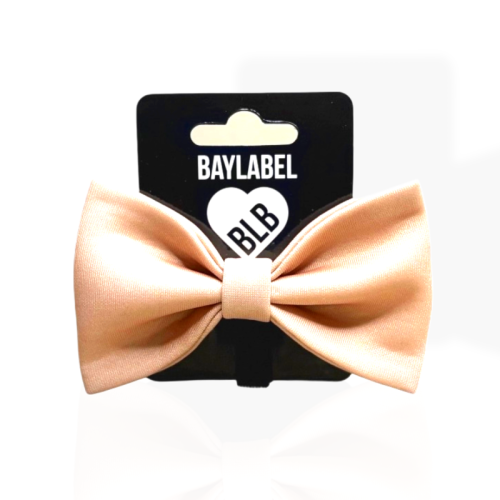 Baylabel Muszka dla psa Vanilla Beige duża 11 × 6 cm | Muszki