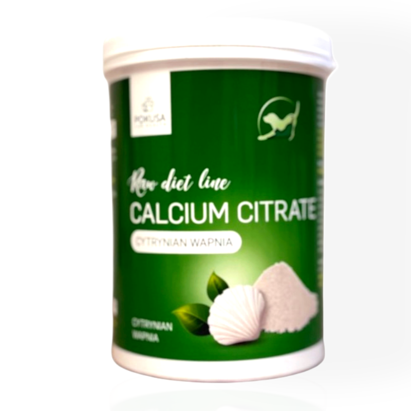 Pokusa Calcium Citrate Cytrynian Wapnia 1000g | suplement dla psa
