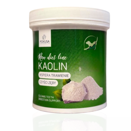 Pokusa Glinka Kaolinowa 200g | suplement dla psa