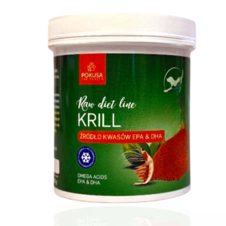 Pokusa Kryl 150g | suplement omega 3 dla psa