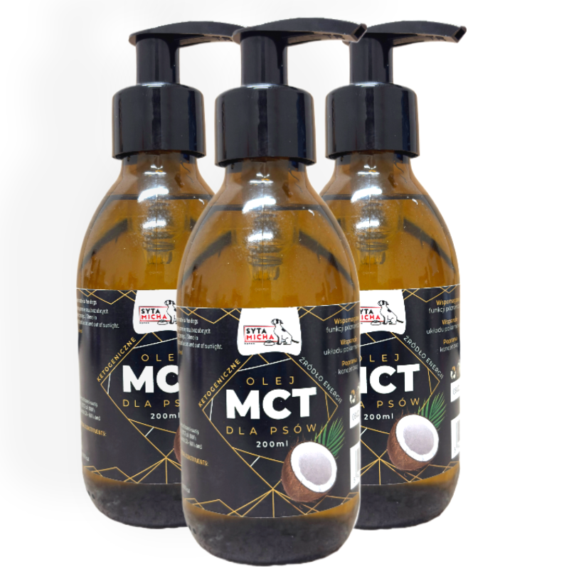 Syta Micha Olej MCT 200ml | olej dla psa