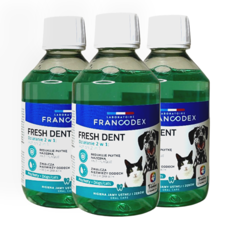 Francodex Płyn do higieny jamy ustnej 250ml | higiena zębów psa