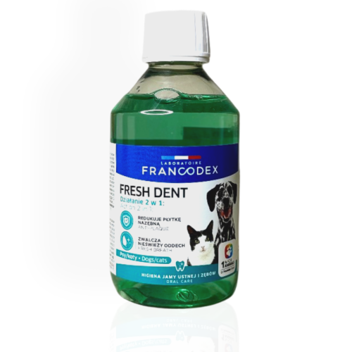 Francodex Płyn do higieny jamy ustnej 250ml | higiena zębów psa
