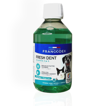 Francodex Płyn do higieny jamy ustnej 250ml | higiena zębów psa