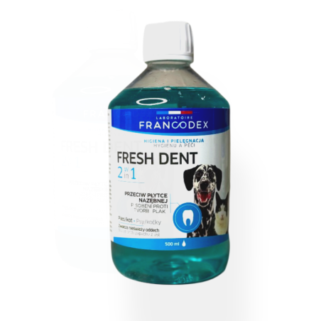 Francodex Płyn do higieny jamy ustnej 500ml | higiena zębów psa