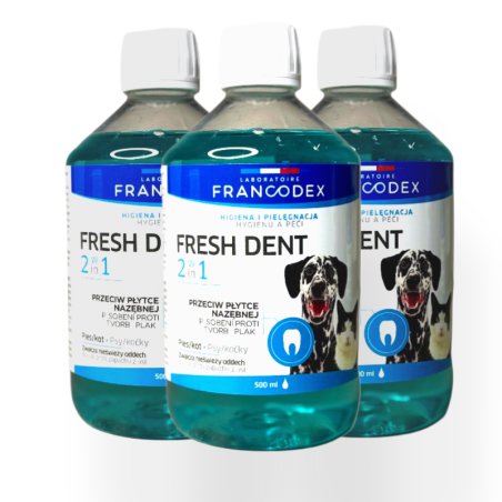 Francodex Płyn do higieny jamy ustnej 500ml | higiena zębów psa