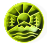 SodaPup Outdoors Zielona | zabawka dla psa
