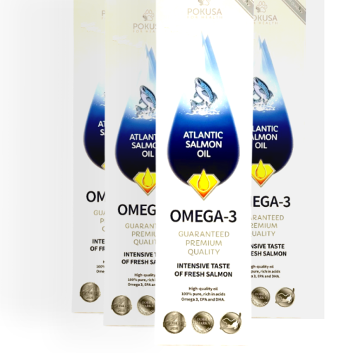 Pokusa Olej Atlantic Salmon Oil 1000ml | suplement dla psa