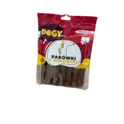 Dogy Parówki z wołowiny 98% mięsa 7szt. | Dogy