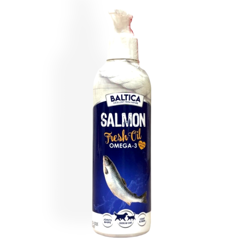 Baltica Olej z Łososia 200ml | suplement dla psa i kota