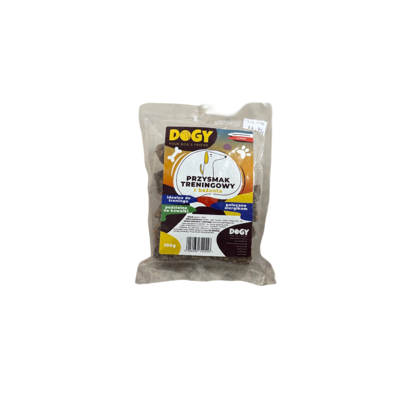Dogy Przysmak treningowy z bażanta 100 g | Dogy
