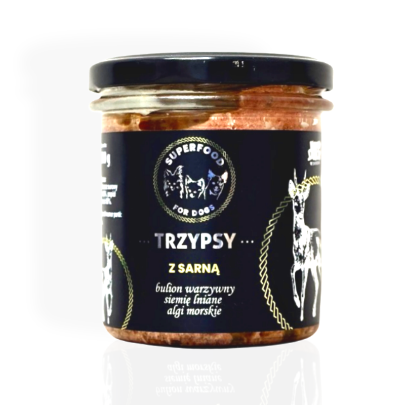 Trzy Psy Super Food Sarna 300 g | Karma mokra