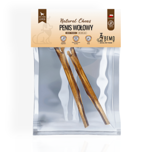 Bemo Penis Wołowy M/L 2 szt. | przysmak dla psa