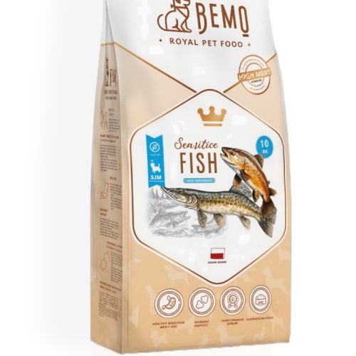 Bemo Sensitive Fish Ryba S/M 1 kg | sucha karma dla psa