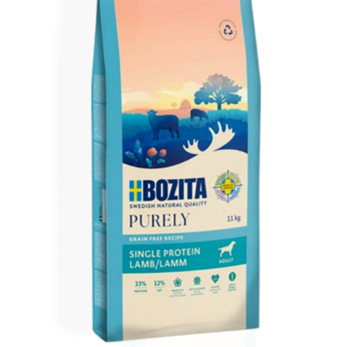 Bozita Dog Purely Adult Jagnięcina 0, 5 kg | sucha karma dla psa
