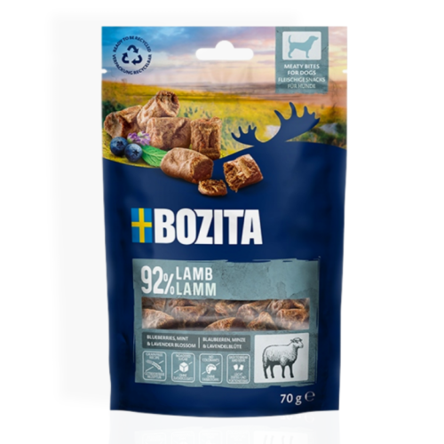 Bozita Meaty Bites Jagnięcina 70 g | przysmak dla psa