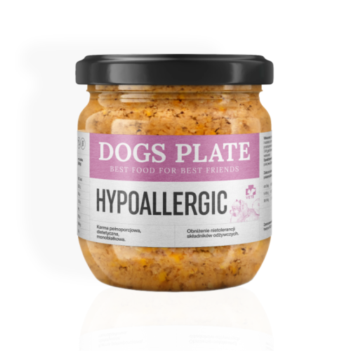 Dogs Plate Vet Hypoallergic Pies 360 g | mokra karma dla psa