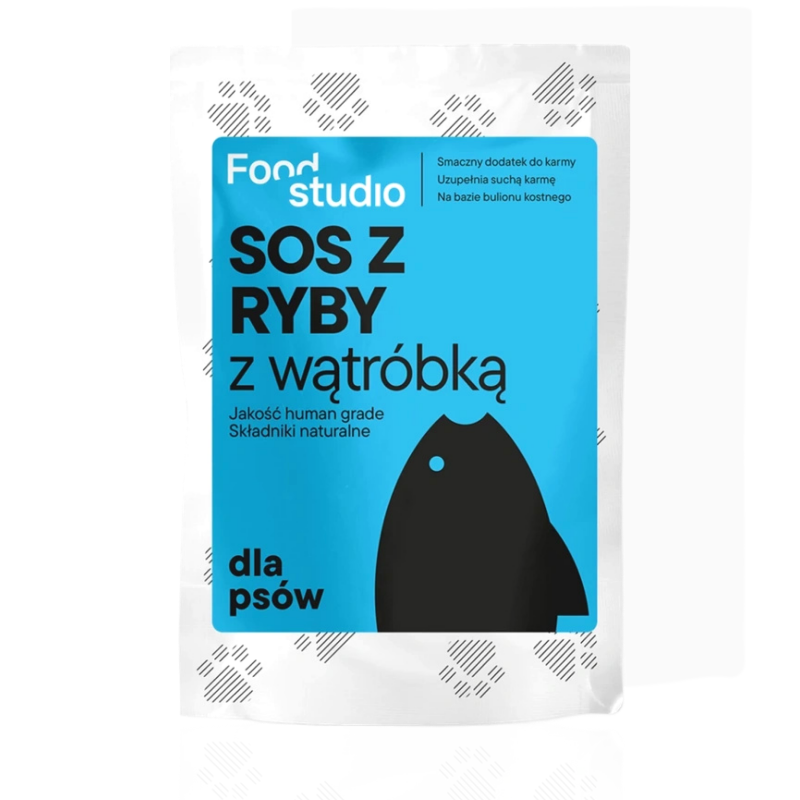 Food Studio Sos z Ryby z Wątróbką 100 ml | przysmak dla psa