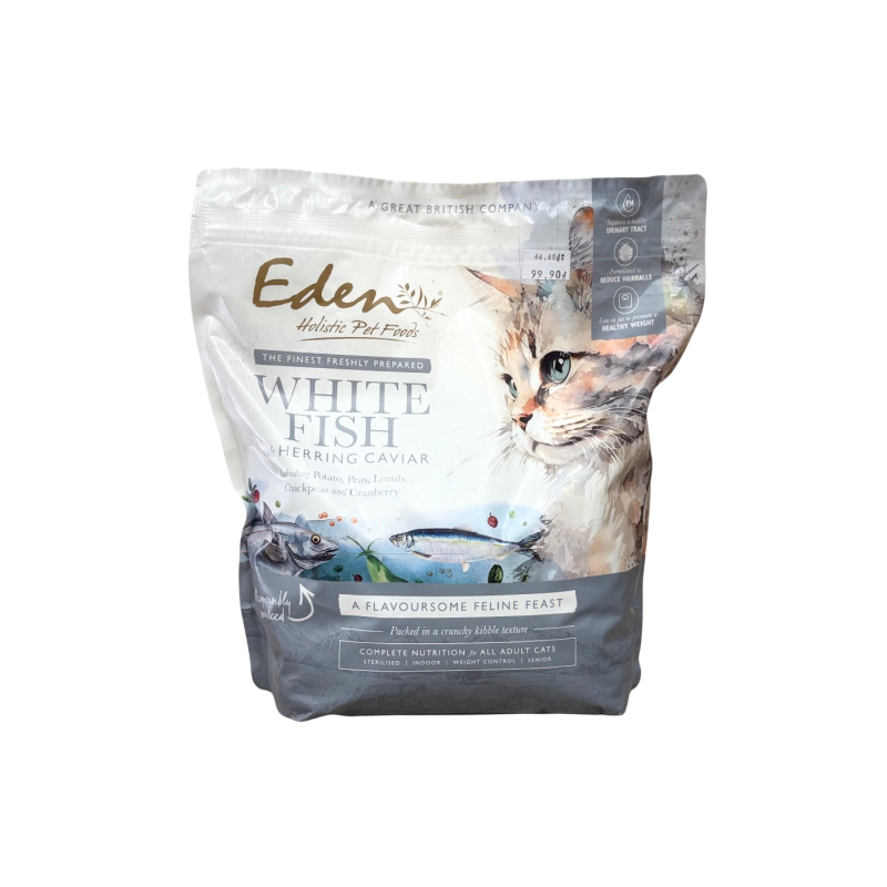 Eden Karma sucha dla kota biała ryba i Fred śledzia 1,5kg | Eden