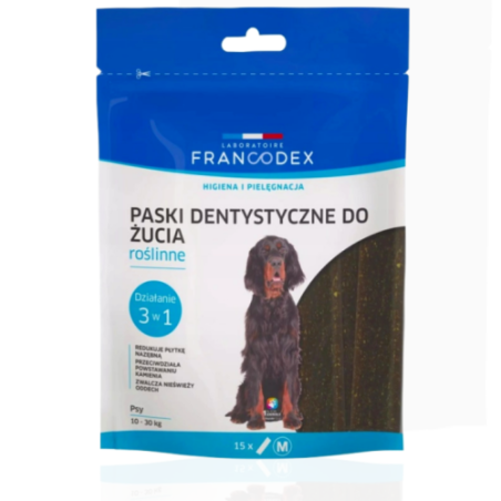 Francodex Paski Dentystyczne M 352,5 g | przysmak dla psa